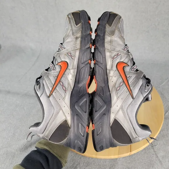 Nike Air Alvord 7 Mens 14 Shoes Sneakers Silver Y2K Metal Gray