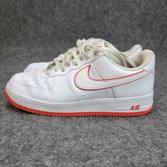 Nike Air Force 1 07 Mens Shoes 11 Picante Red‎ Basketball Casual Outdoor Retro