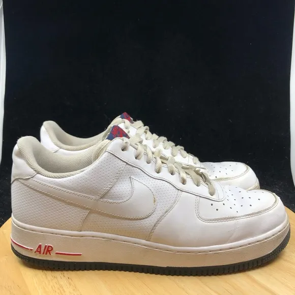 Nike Air Force 1 ( 315122-135 ) Men’s Size 12  Athletic Shoes White Lace Up USA