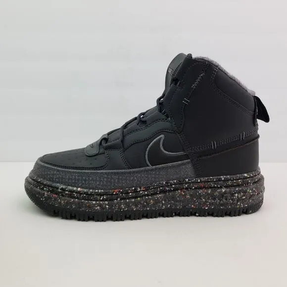 Nike Air Force 1 Boot NN Mens Size 8 Dark Smoke Grey Crater Shoes Boots DD0747-0