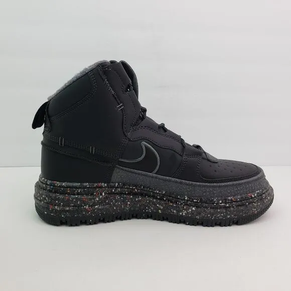Nike Air Force 1 Boot NN Mens Size 8 Dark Smoke Grey Crater Shoes Boots DD0747-0