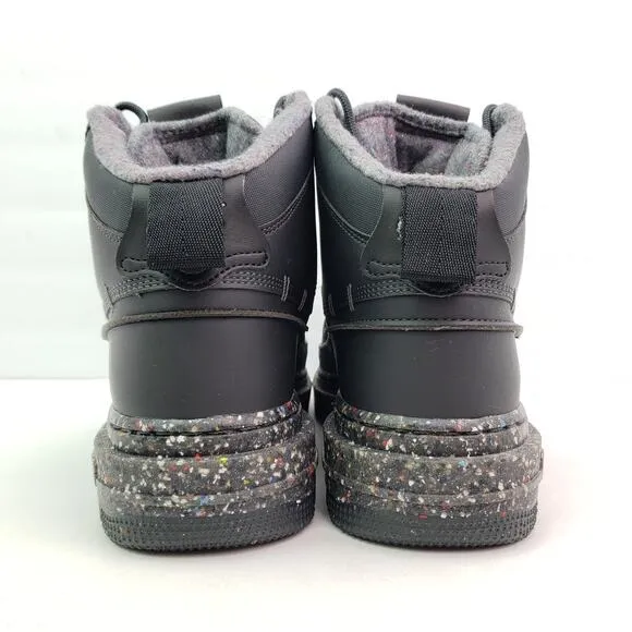Nike Air Force 1 Boot NN Mens Size 8 Dark Smoke Grey Crater Shoes Boots DD0747-0