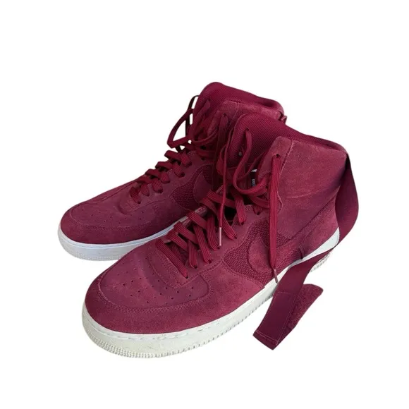 Nike Air Force 1 High ‘07 University Red Men’s Size 14