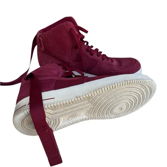 Nike Air Force 1 High ‘07 University Red Men’s Size 14
