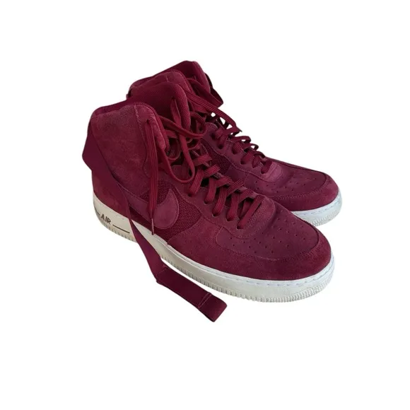 Nike Air Force 1 High ‘07 University Red Men’s Size 14