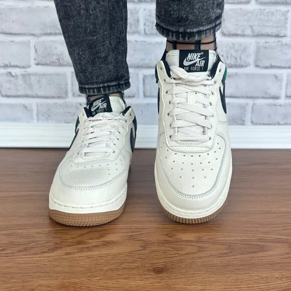 ⭐Nike  Air Force 1 Low '07 LX Plaid Sz 8 Women Shoes Ivory Green DV0791-100 New⭐