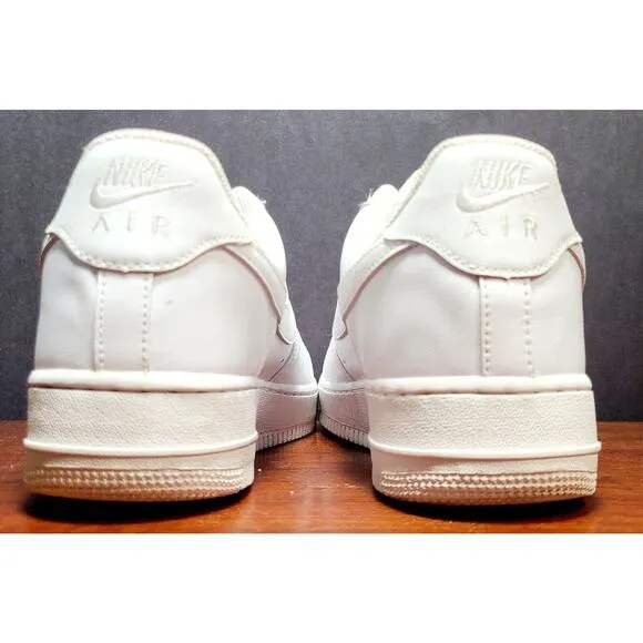 Nike Air Force 1 Low AF1 '07 Triple White - Mens Size 9 Shoes Sneakers 315122111