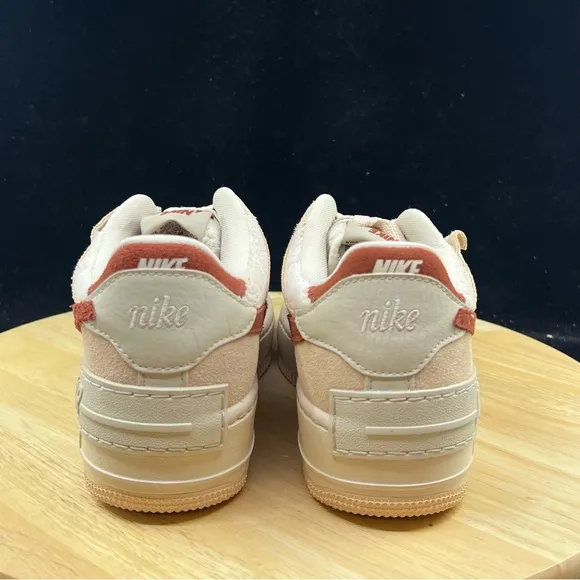 Nike Air Force 1 Shadow Shimmer/Mars Stone-Sanddrift DZ4705-200 Womens Sizes