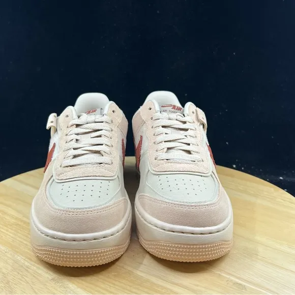 Nike Air Force 1 Shadow Shimmer/Mars Stone-Sanddrift DZ4705-200 Womens Sizes