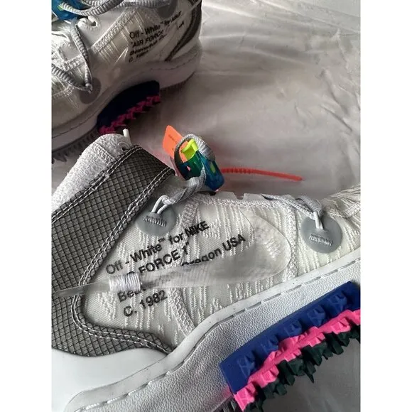 Nike Air force 1 X Off White Sneakers High Top Virgil Abloh