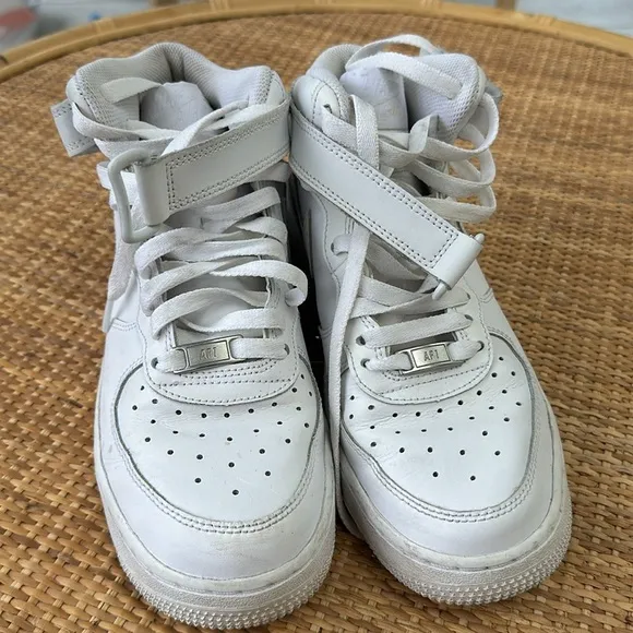 Nike Air Force 1s high top sneakers