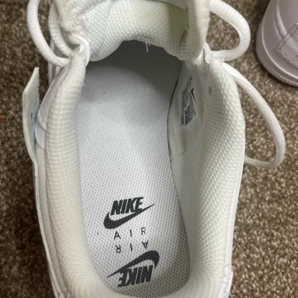 Nike Air Force 1’s White Platform Sneakers