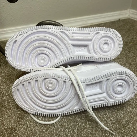 Nike Air Force 1’s White Platform Sneakers