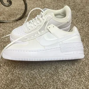 Nike Air Force 1’s White Platform Sneakers