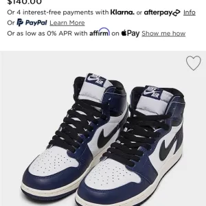 Nike Air Jordan 1 Retro High OG - Navy and White