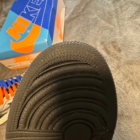 Nike Air Jordan 1 Retro High OG Prototype  High-Top Sneakers - Blue and Orange