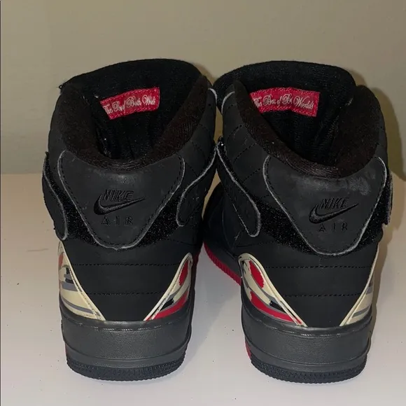 Nike Air Jordan Fusion 8 Varsity Red 2010 Size 6Y Black Red White