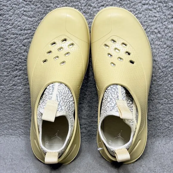 Nike Air Jordan System.23 Mens Size 9 Slip On Clogs Shoes Team Gold