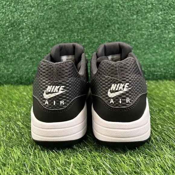 Nike Air Max 1 Golf Mens 8 Black White Spikeless‎ Shoes Sneaker Athletic NEW