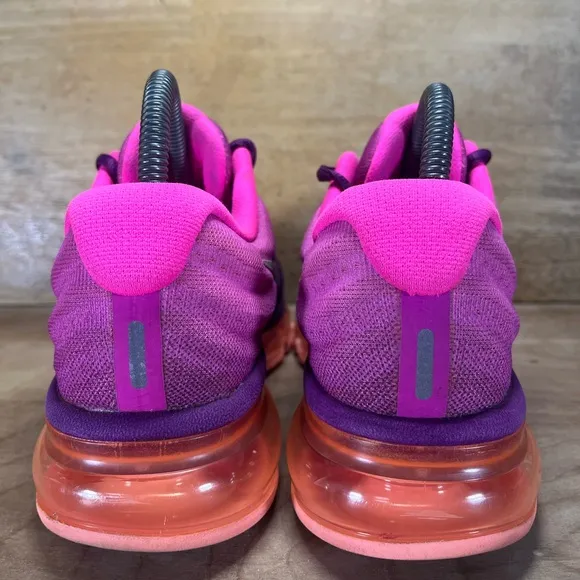 Nike Air Max 2017 Womens Size 7.5 Shoes Sneakers Bright Grape/Fire Pink