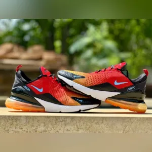 Nike Air Max 270 Sunset Red/Black/Gold - Size 13 Men’s (DQ7625-600)