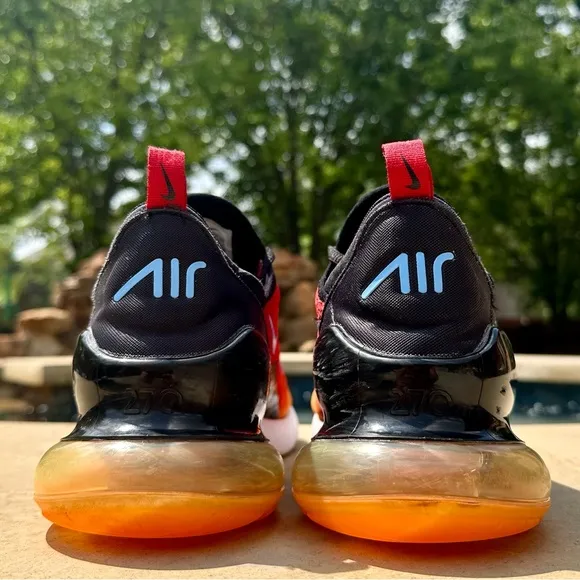 Nike Air Max 270 Sunset Red/Black/Gold - Size 13 Men’s (DQ7625-600)