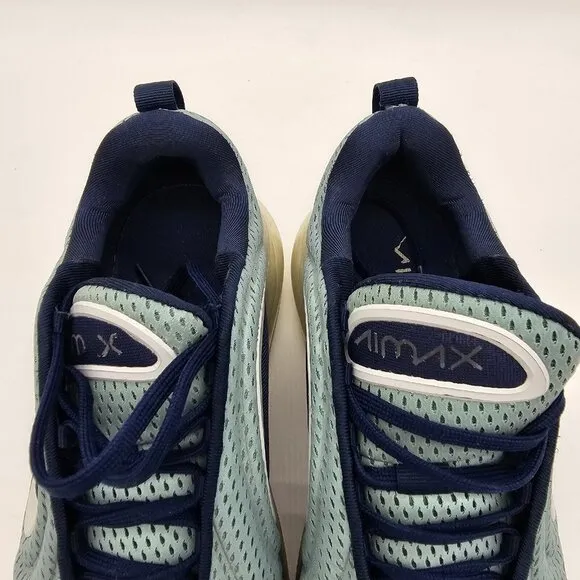 Nike Air Max 720 Northern Lights Day Womens Shoes 10 Metallic Silver Navy Blue