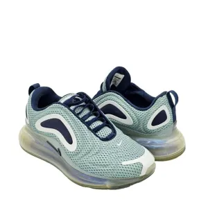 Nike Air Max 720 Northern Lights Day Womens Shoes 10 Metallic Silver Navy Blue