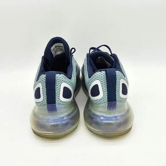 Nike Air Max 720 Northern Lights Day Womens Shoes 10 Metallic Silver Navy Blue