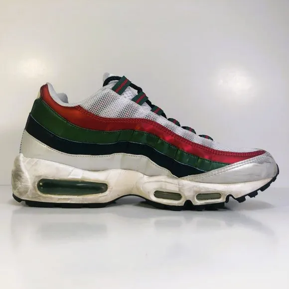 Nike Air Max 95 Mexico World Cup White/Red/Green 2006 609048-162 Size 8 No Box