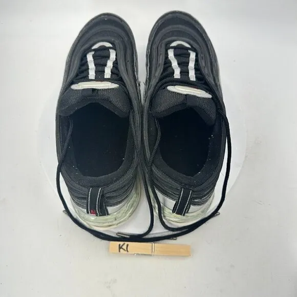 Nike Air Max 97 QS B-Sides Men Size 11.5 Shoes Metallic Silver Black AT5458-001