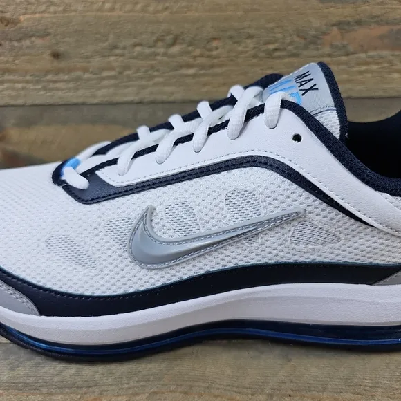 Nike Air Max AP Men's Shoes Sneakers White/ Wolf Grey- Obsidian
