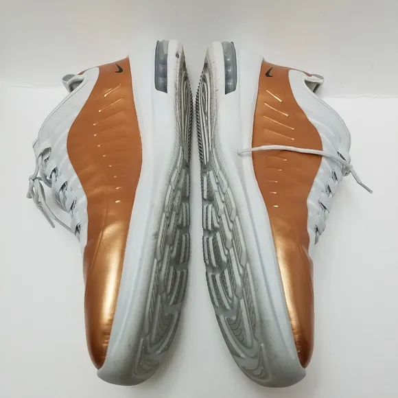 Nike Air Max Men's 14 Shoes Axis Premium CD4154 Gold White