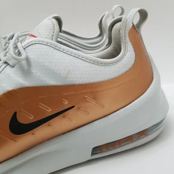 Nike Air Max Men's 14 Shoes Axis Premium CD4154 Gold White