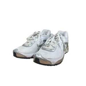 Nike Air Max Refresh 4 White &amp; Silver Nike Swoosh Women's Athletic Shoes Size 6