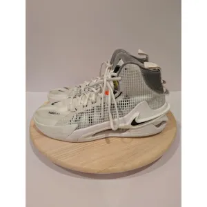 Nike Air Zoom GT Jump Summit White Sneakers Mid Top Basketball Mens Size 10.5