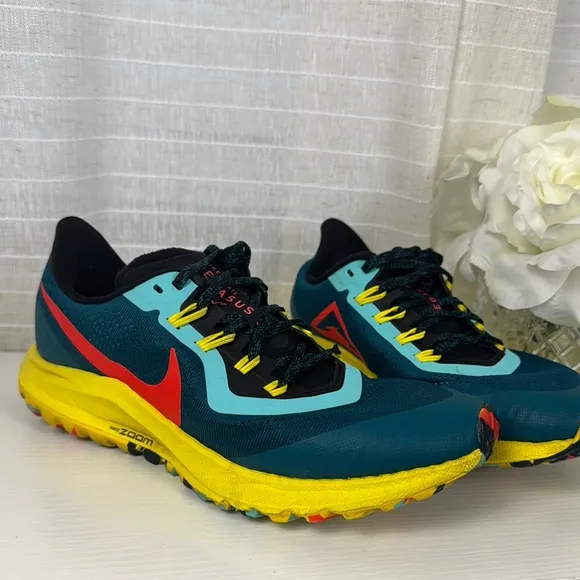 🌟Nike Air 🌟Zoom Pegasus  🌟Zoom Geode Tail, Trail Running Shoes - 8