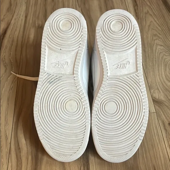Nike All-White High-Top Sneakers