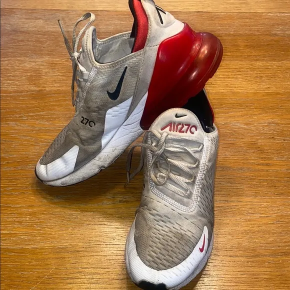Nike Athletic Shoes - Gray and Red