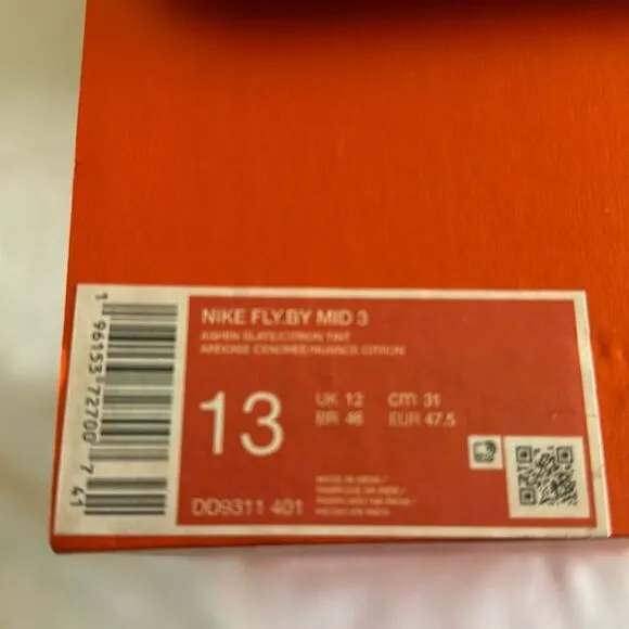 Nike Basketball Shoes Mens 13 Gray