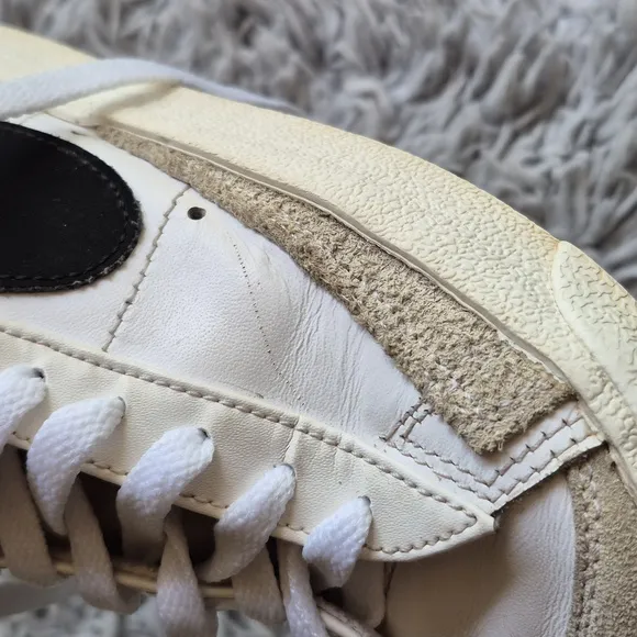 Nike Blazer 77 Vintage Mid White Black Size 6.5