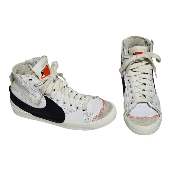 Nike Blazer Mid '77 Jumbo Mens Size 8 White Athletic Shoes Sneakers DD3111-100