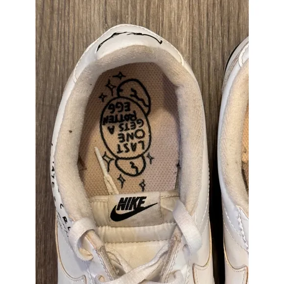 Nike Classic Cortez x Nathan Bell White Shoes BV8165-100 Men’s Sz 12 No Box​​