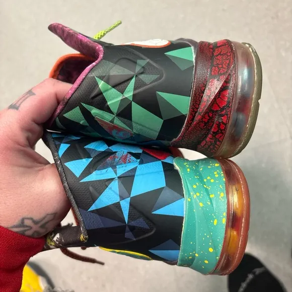 Nike Colorful Kids High-Top Sneakers