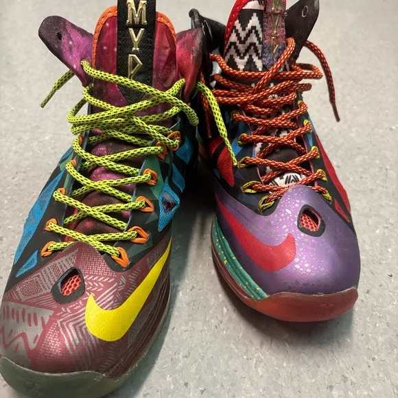 Nike Colorful Kids High-Top Sneakers