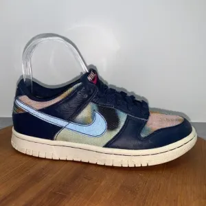 Nike Dunk Low (GS) Kids Size 3.5Y Graffiti Navy DM1051-400 Obsidian/Summit White