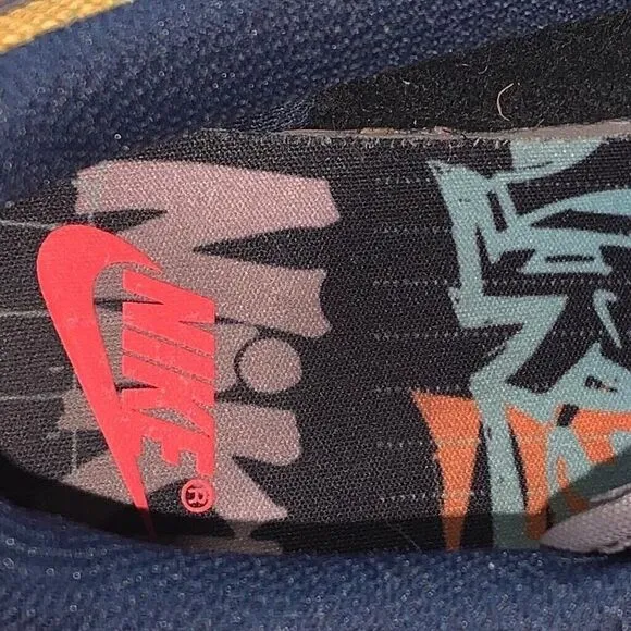 Nike Dunk Low (GS) Kids Size 3.5Y Graffiti Navy DM1051-400 Obsidian/Summit White