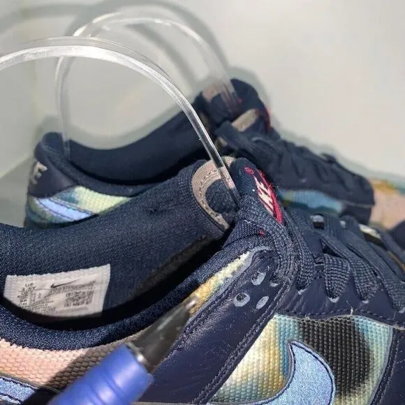 Nike Dunk Low (GS) Kids Size 3.5Y Graffiti Navy DM1051-400 Obsidian/Summit White