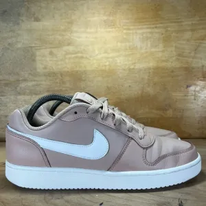 Nike Ebernon Low Womens Size 9.5 Shoes Sneakers Particle Beige/Desert Sand