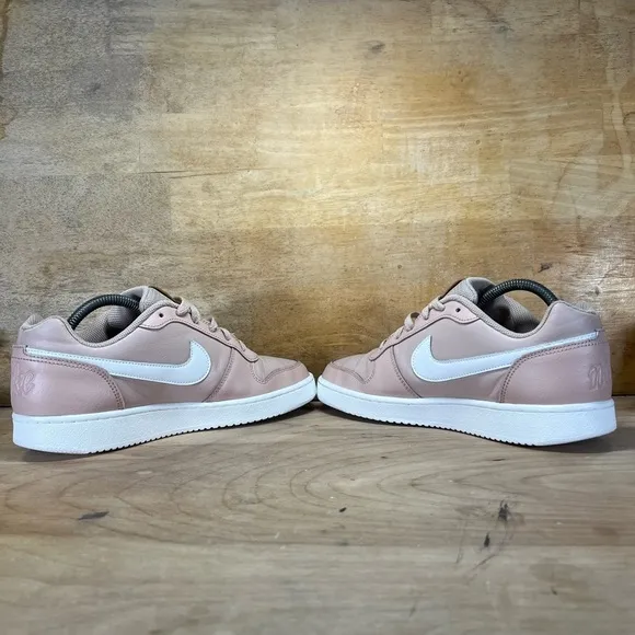 Nike Ebernon Low Womens Size 9.5 Shoes Sneakers Particle Beige/Desert Sand